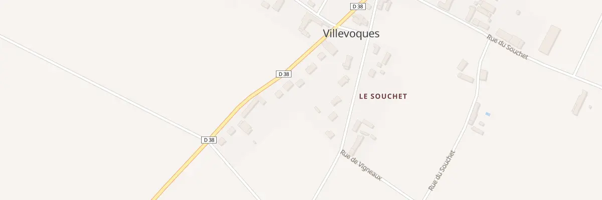 Plan du 12 Rue de Mon Desir à Villevoques