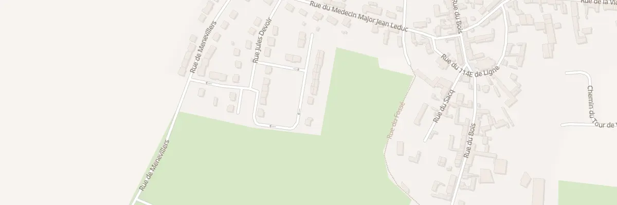 Plan du 23 Rue des Jardins à Méry-la-Bataille