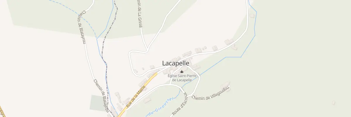 Plan du 219 Rue de la Mairie à Lacapelle-Escroux