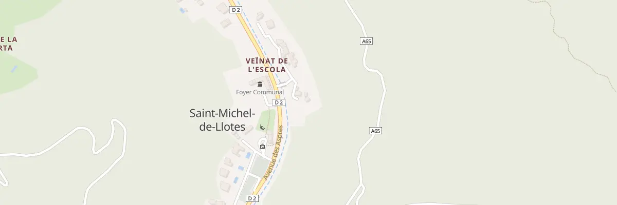 Plan du 3B Cae de l’Escola à Saint-Michel-de-Llotes
