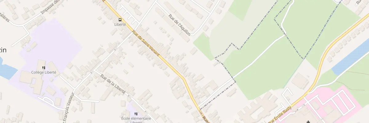 Plan du 136 Rue de Saint-venant à Annezin