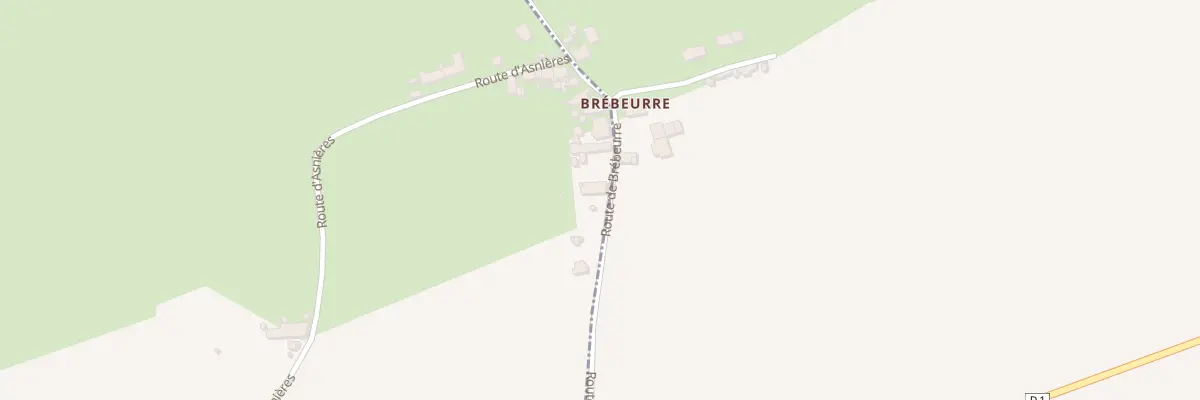 Plan du 969 Rte de Brébeurre à Saint-Pierre-les-Étieux