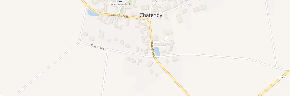 Plan du 17B Rue Grande à Châtenoy