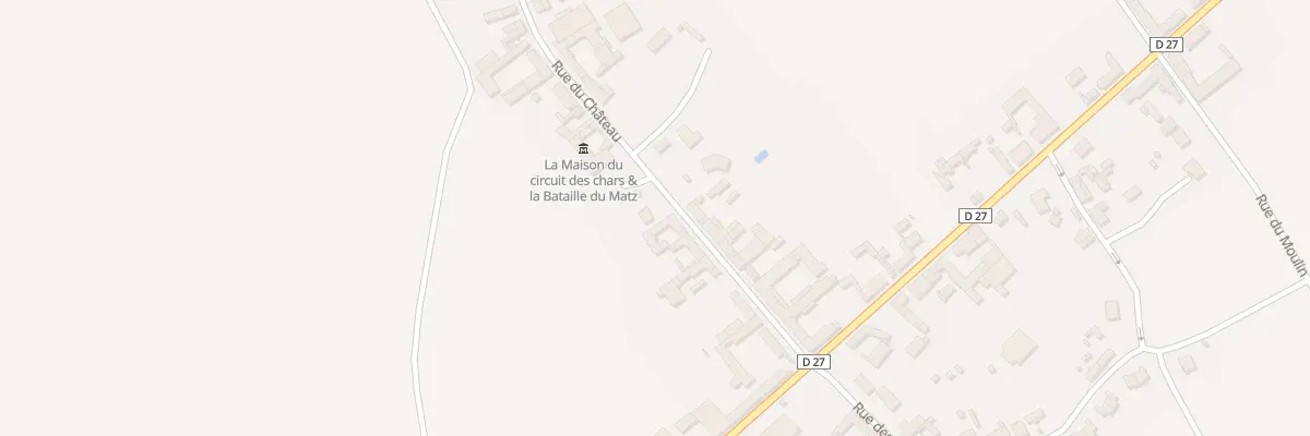 Plan du 155 Rue du Château à Courcelles-Epayelles