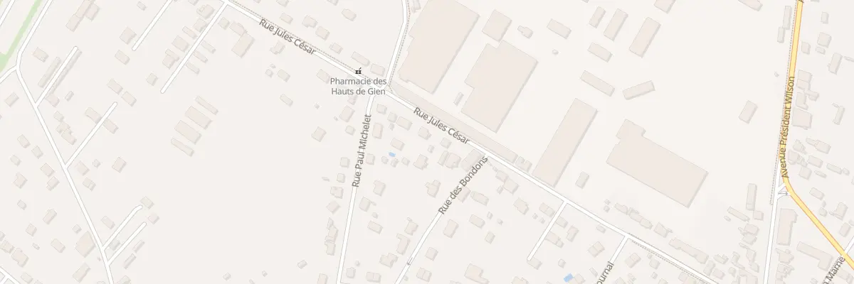 Plan du 35 Rue Jules César à Gien
