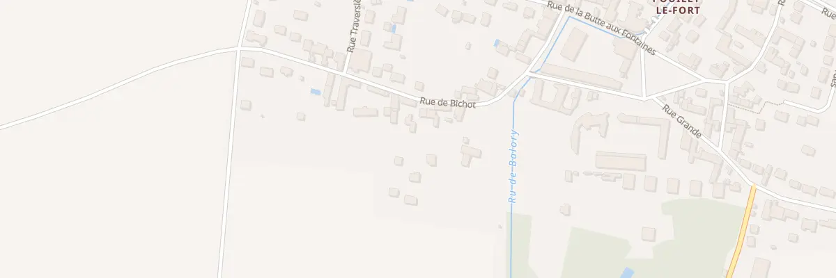 Plan du 13 Rue du Bichot à Vert-Saint-Denis