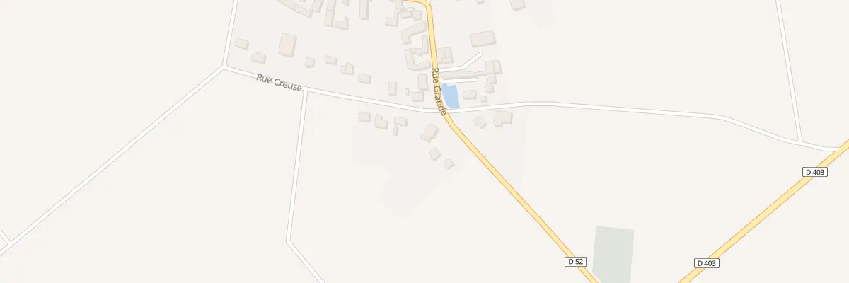 Plan du 2 Rue Creuse à Châtenoy