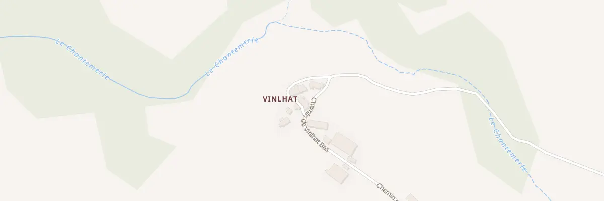 Plan du 5089 Vinlhat à Avèze
