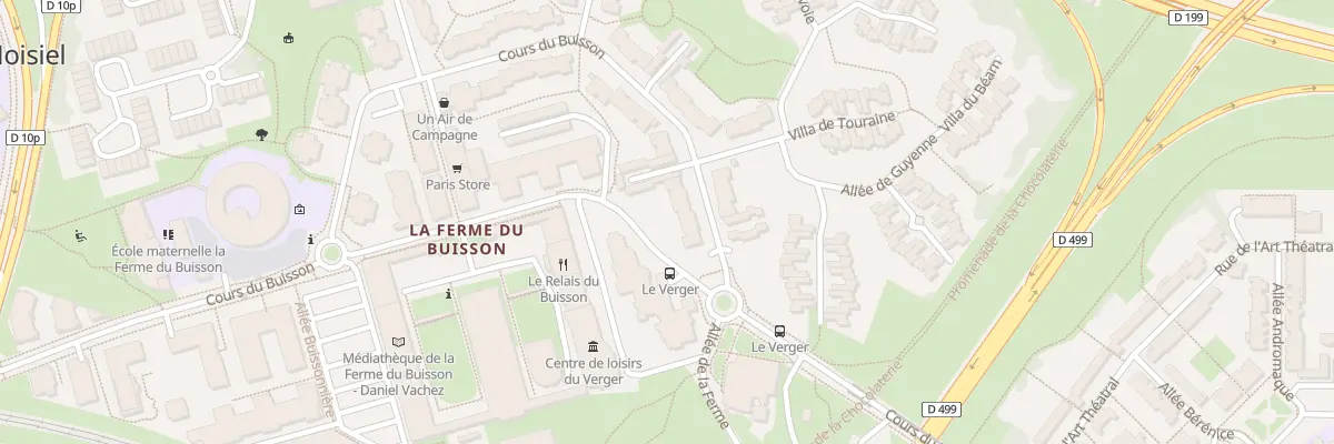 Plan du 30 Crs du Buisson à Noisiel