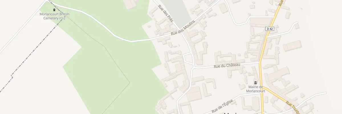 Plan du 5 Pl du Priez de la Barre à Morlancourt