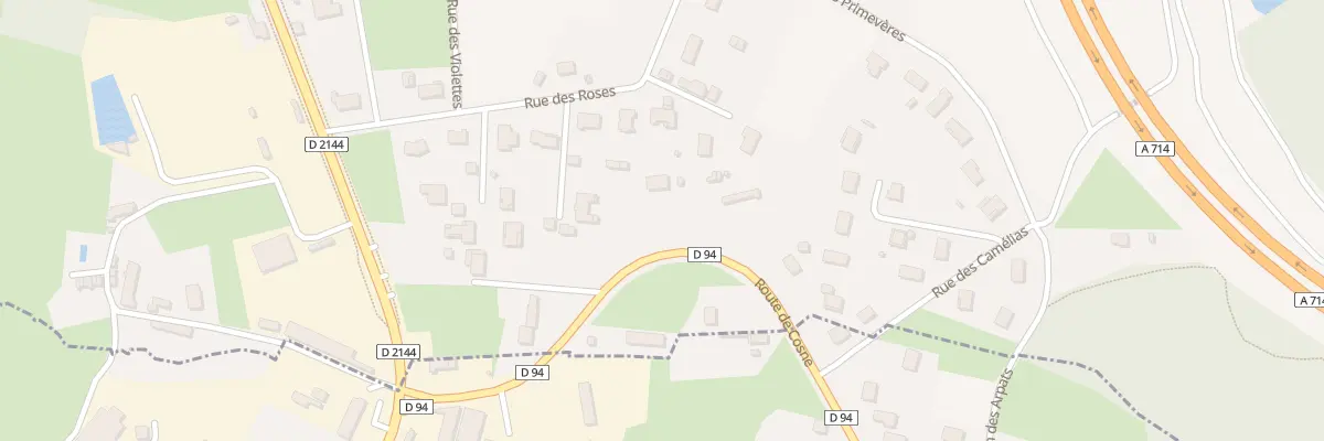 Plan du 9 Rte de Cosne à Saint-Victor