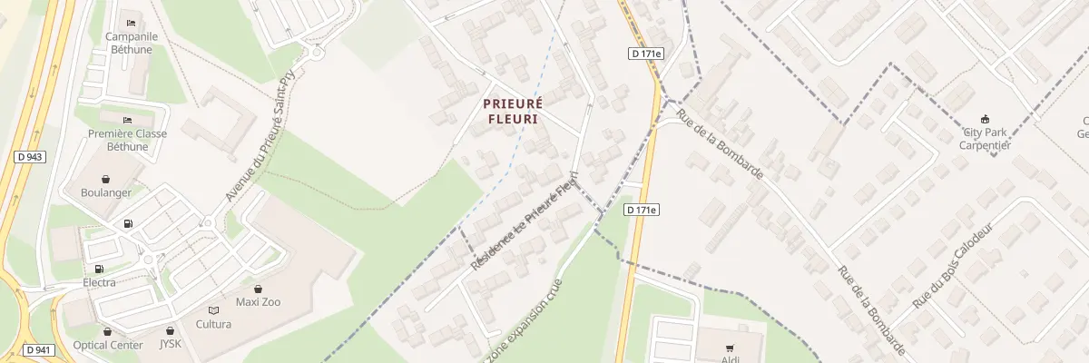 Plan du 65 Prieuré Fleuri à Fouquières-lès-Béthune