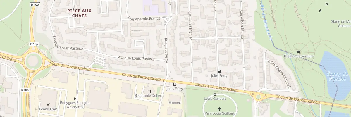 Plan du 25 Av Jules Ferry à Noisiel