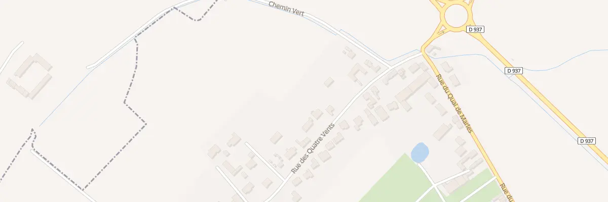 Plan du 697 Rue des 4 Vents à Annezin