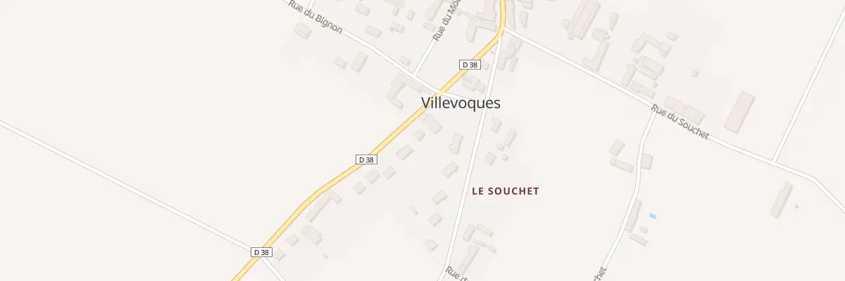 Plan du 6 Rue de Mon Desir à Villevoques