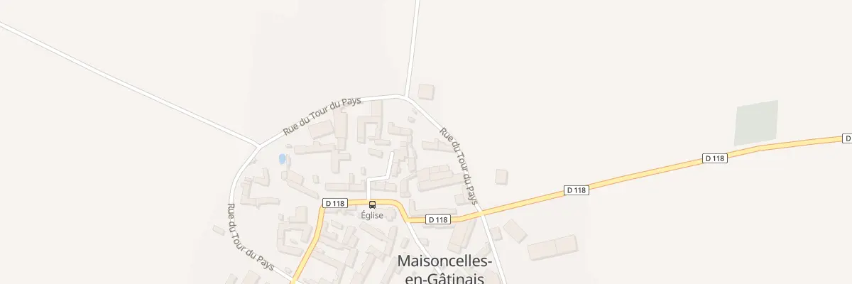 Plan du 22 Grande Cour à Maisoncelles-en-Gâtinais