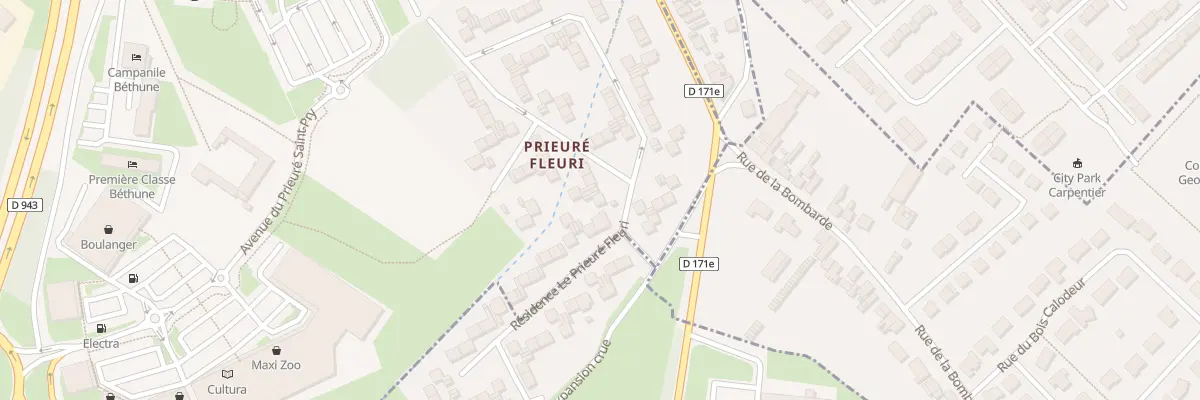 Plan du 63 Prieuré Fleuri à Fouquières-lès-Béthune