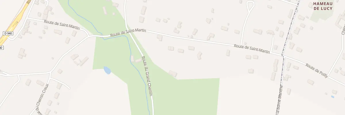 Plan du 20 Rte de Saint Martin à Poilly-lez-Gien
