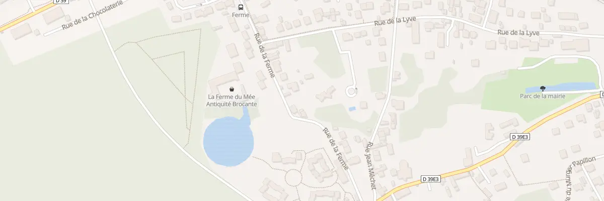 Plan du 240 Rue de la Ferme au Mée-sur-Seine
