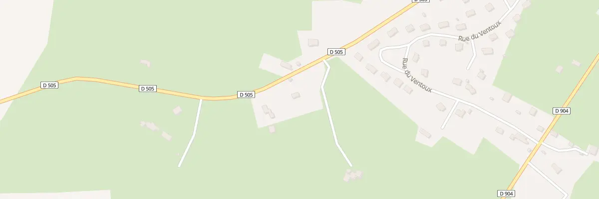 Plan du 5290 Les Plaines à Lacroix-Barrez