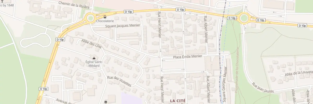 Plan du 20 Sq Jacques Menier à Noisiel