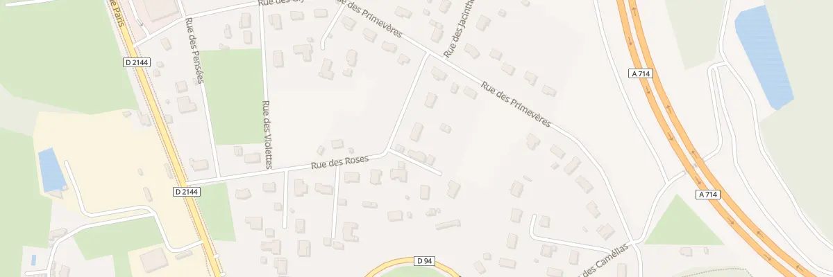 Plan du 20 Rue des Roses à Saint-Victor