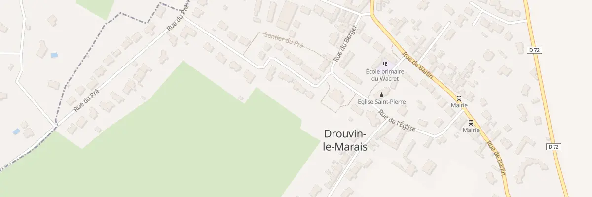 Plan du 21 Rue des Anciens Jardins Ouvrie à Drouvin-le-Marais