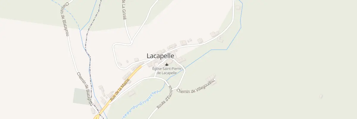 Plan du 111 Rue du Pont Vieux à Lacapelle-Escroux
