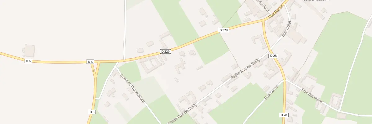 Plan du 13 Rue de la Haye à Foncquevillers