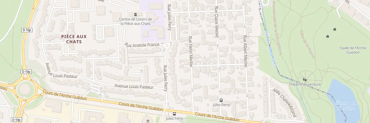 Plan du 276 Rue Henri Menier à Noisiel