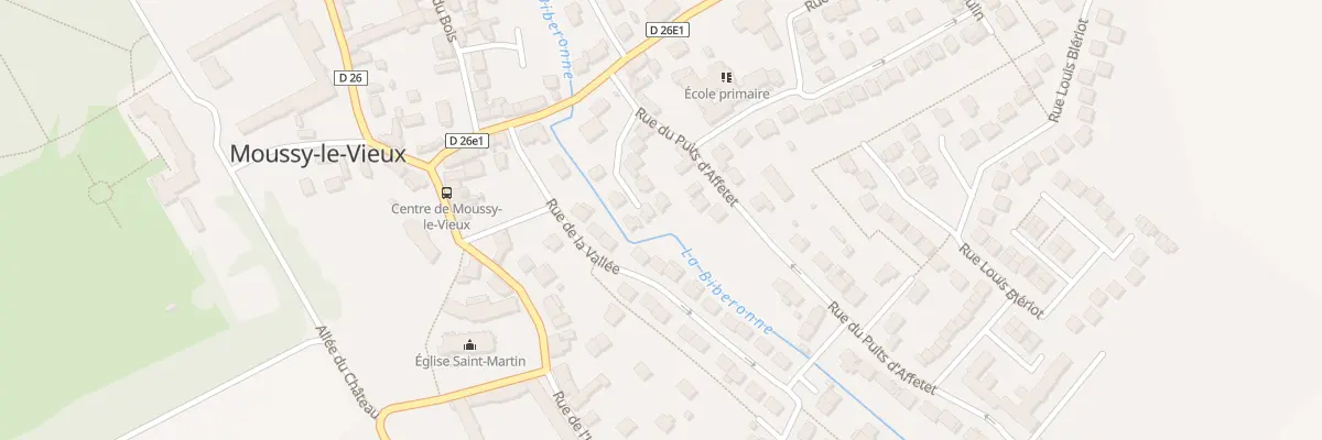 Plan du 2A Rue du Puits d’Affetet à Moussy-le-Vieux