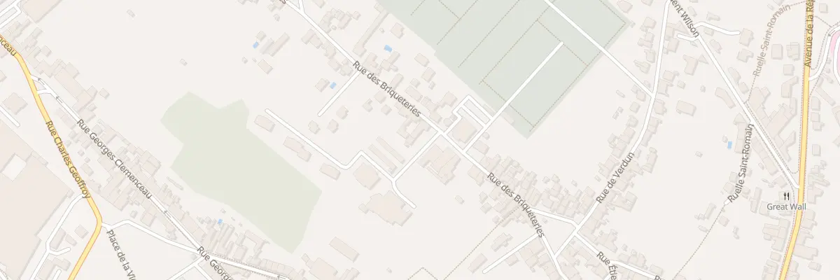 Plan du 21 Rue des Briqueteries à Gien