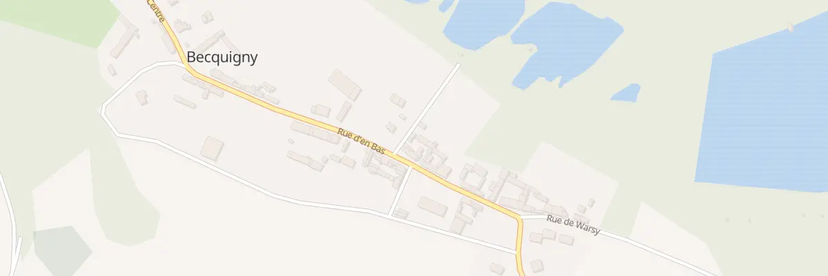 Plan du 15 Rue d’en Bas à Becquigny