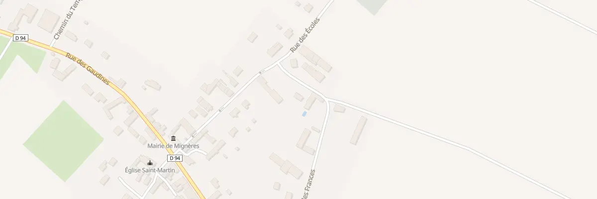 Plan du 21 Rue des Frances à Mignères