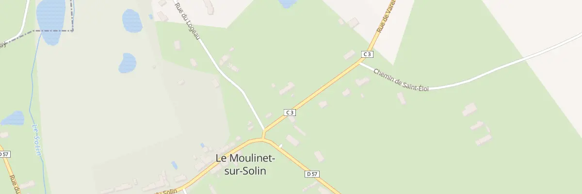 Plan du 3 Rue de Varennes au Moulinet-sur-Solin