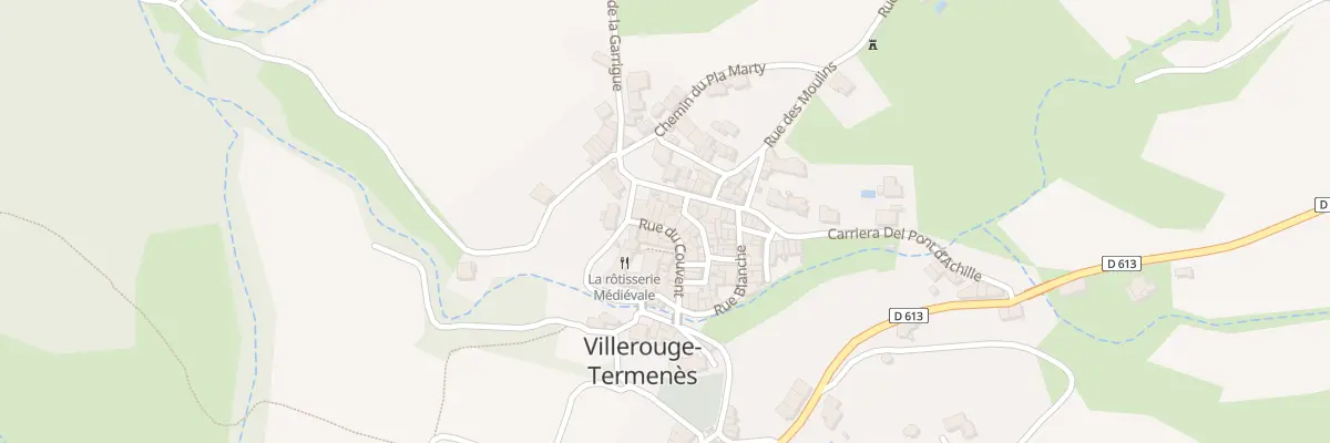 Plan du 5131 Le Village à Villerouge-Termenès