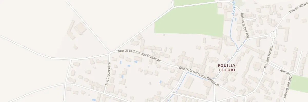 Plan du 30 Rue de la Butte aux Fontaines à Vert-Saint-Denis