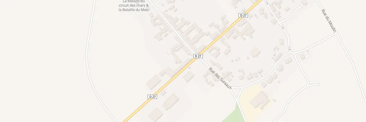 Plan du 1 Rue du Château à Courcelles-Epayelles