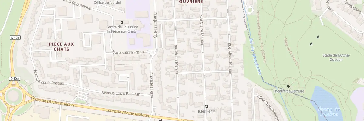 Plan du 273 Rue Henri Menier à Noisiel
