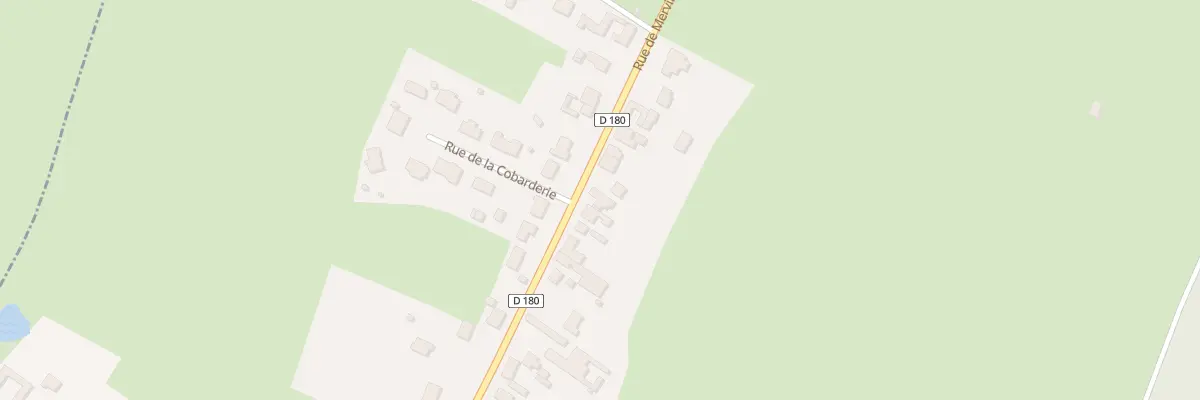 Plan du 258 Rue de Merville à Hinges