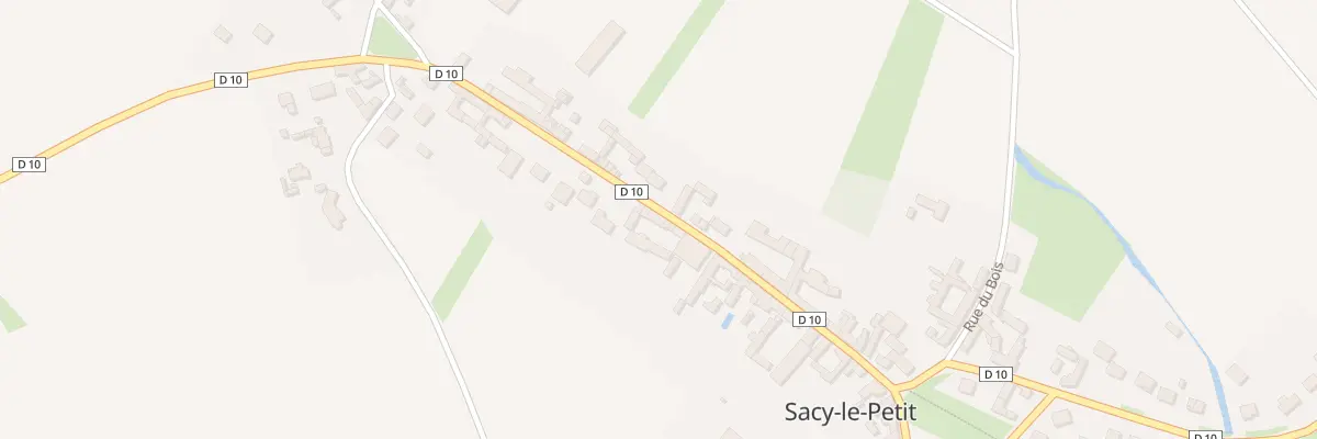 Plan du 17 Rue de la République à Sacy-le-Petit