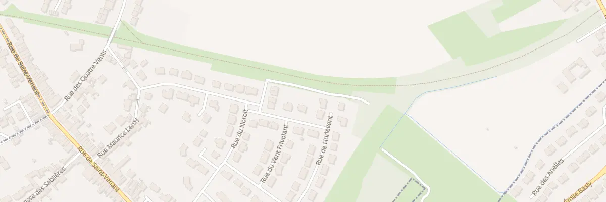 Plan du 81 Rue du Vent Coulis à Annezin