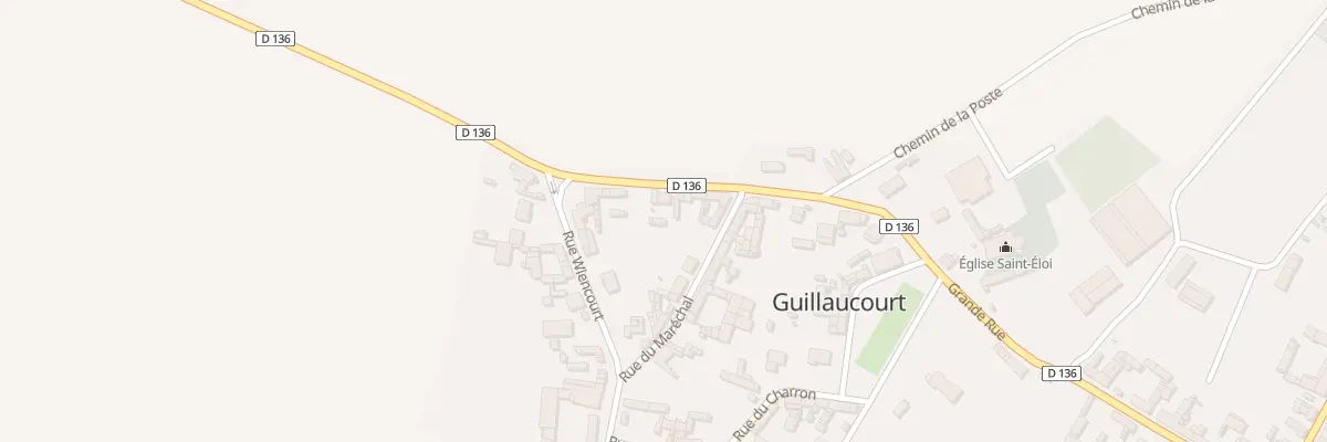 Plan du 35 Gr Grande Rue à Guillaucourt