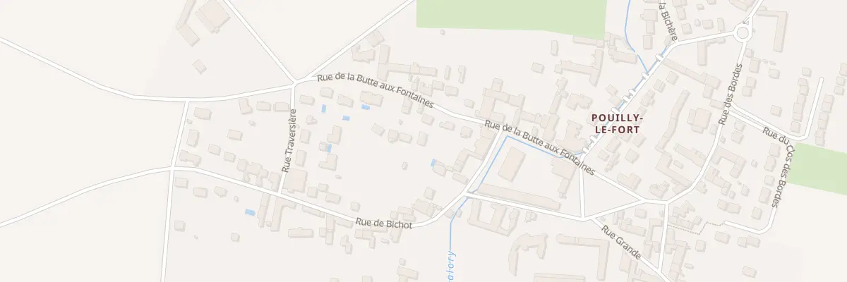 Plan du 5 Rue de la Butte aux Fontaines à Vert-Saint-Denis
