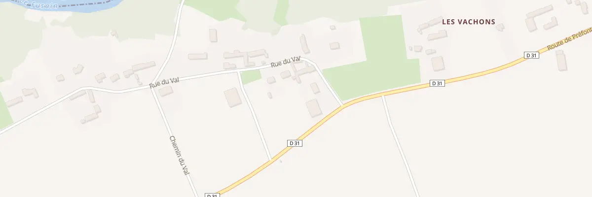 Plan du 48 Rue du Val à Courtempierre