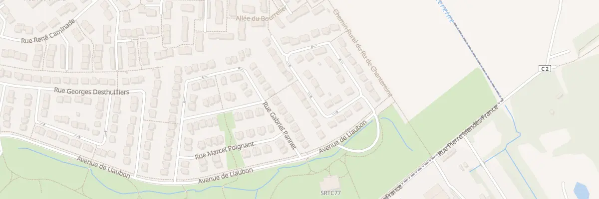 Plan du 40 Rue Marcel Bergerat à Chelles