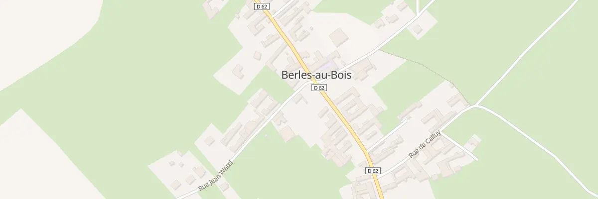 Plan du 1 Rue Jean Watel à Berles-au-Bois