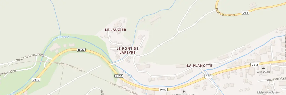 Plan du 6 Imp du Pont de Lapeyre à Labastide-Rouairoux