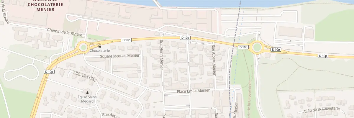 Plan du 110 Rue Claire Menier à Noisiel