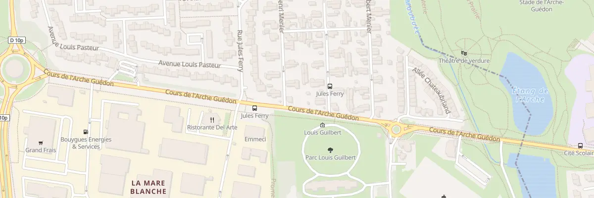 Plan du 301 Rue Henri Menier à Noisiel